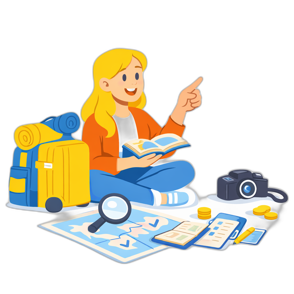 Friends discovering new cities